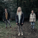 John Dagleish, Freya Allan, and Nico Parker